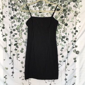 Pin Striped Mini Dress